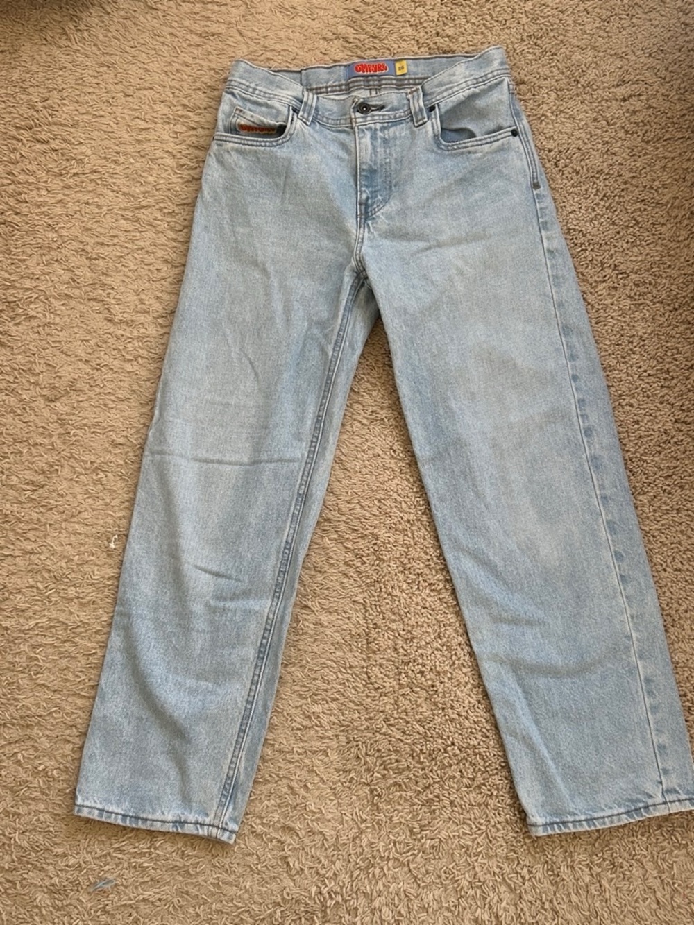 Empyre Light Blue Kids Straight-Leg Jeans